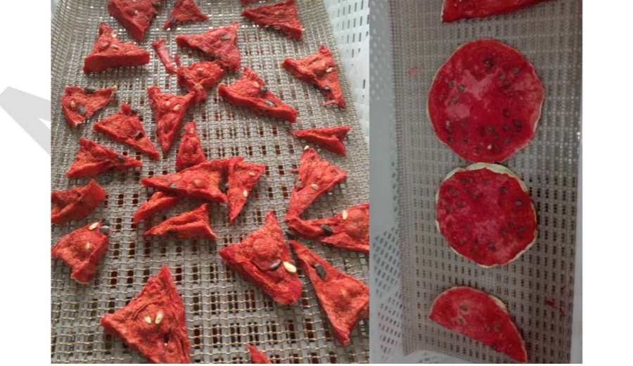Reference image of dried watermelon slices
